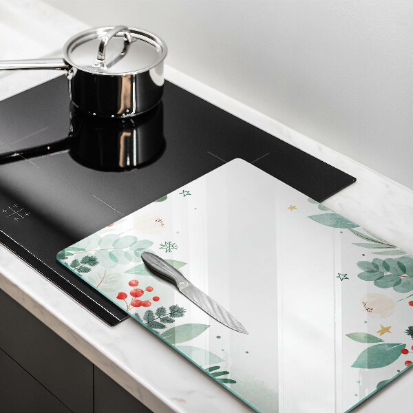 Cubre encimera Hojas de acuarela