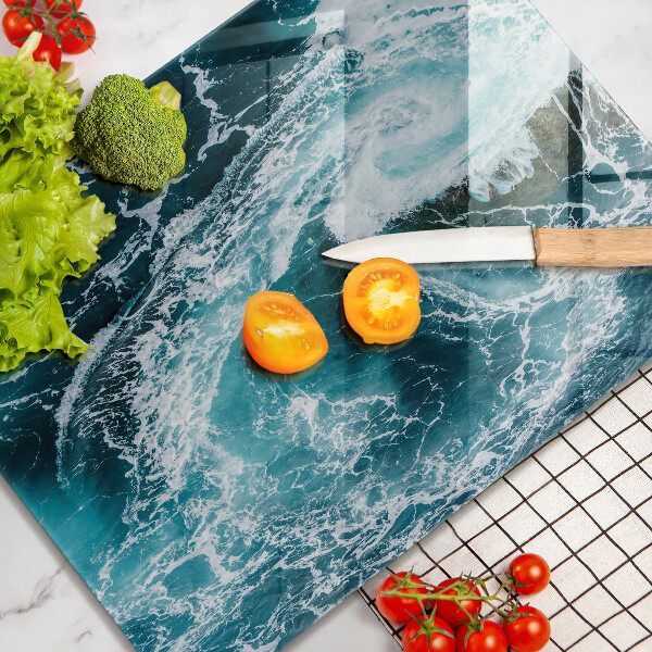 Cubre encimera Olas de agua espumosas