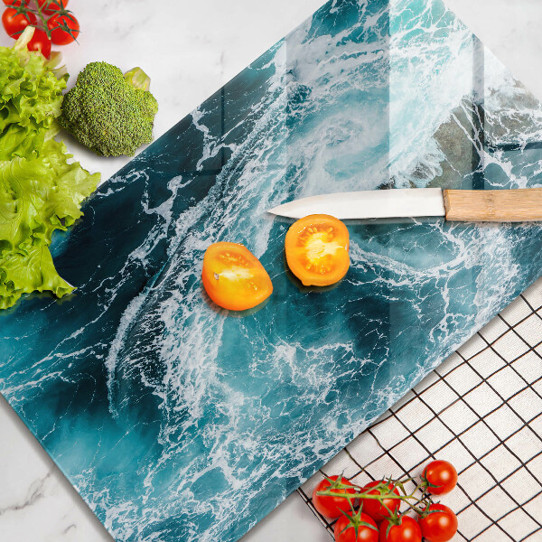 Cubre encimera Olas de agua espumosas