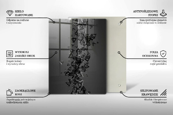 Cubre encimera Formas abstractas 3d