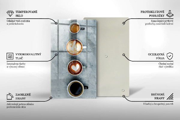 Cubre encimera Cocina - tazas de café