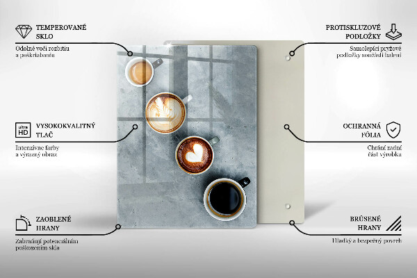 Cubre encimera Cocina - tazas de café