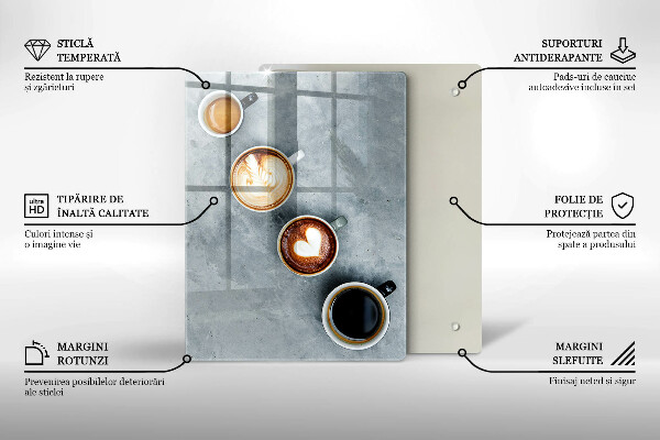 Cubre encimera Cocina - tazas de café