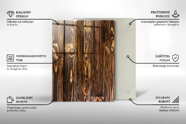 Cubre encimera Textura de madera