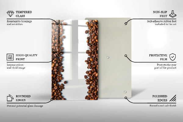 Cubre encimera Granos de café