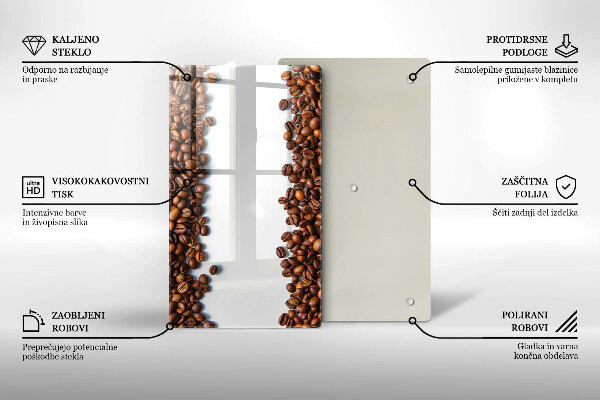 Cubre encimera Granos de café