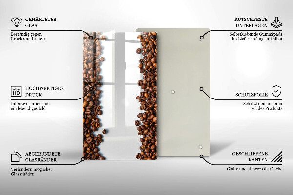 Cubre encimera Granos de café