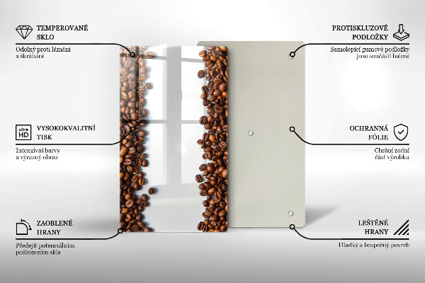 Cubre encimera Granos de café