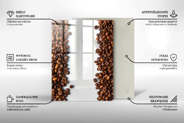 Cubre encimera Granos de café