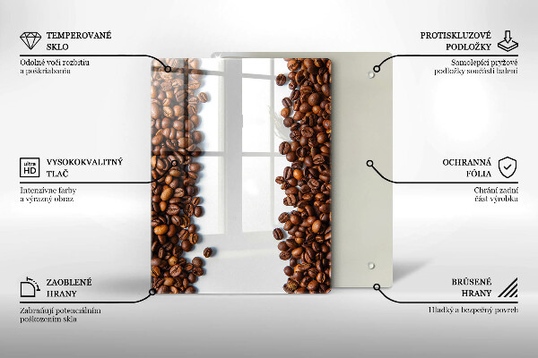 Cubre encimera Granos de café