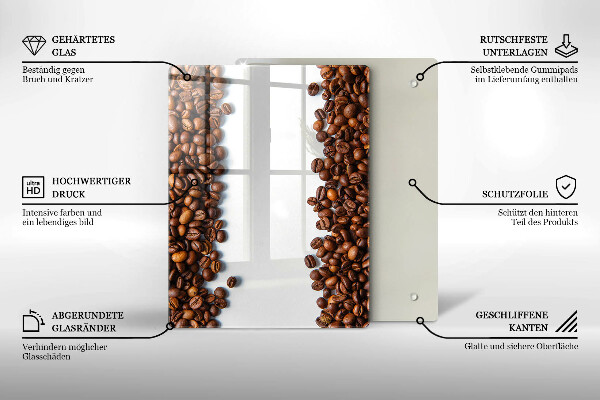 Cubre encimera Granos de café