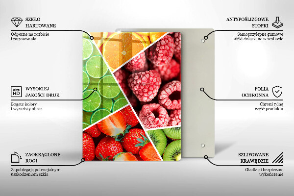 Cubre encimera Frutas coloridas