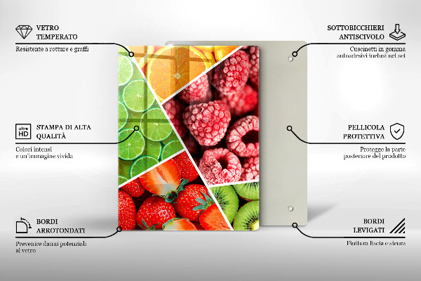 Cubre encimera Frutas coloridas