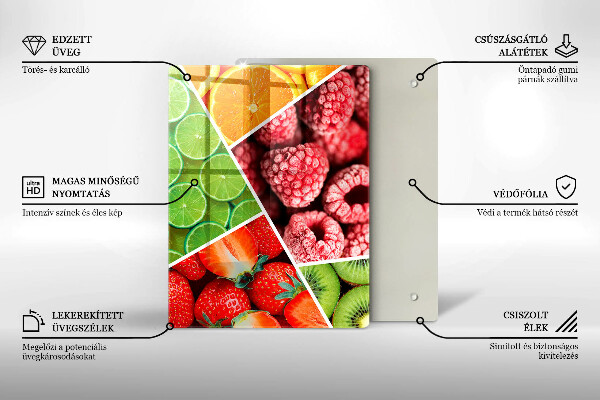 Cubre encimera Frutas coloridas