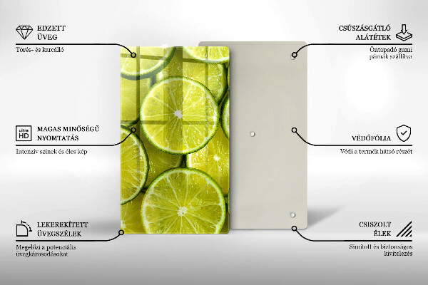 Cubre encimera Rodajas de lima