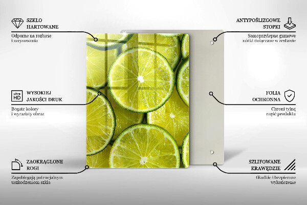 Cubre encimera Rodajas de lima