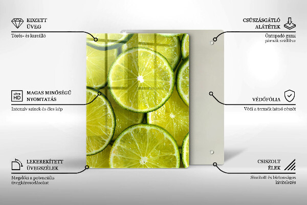 Cubre encimera Rodajas de lima