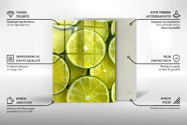 Cubre encimera Rodajas de lima