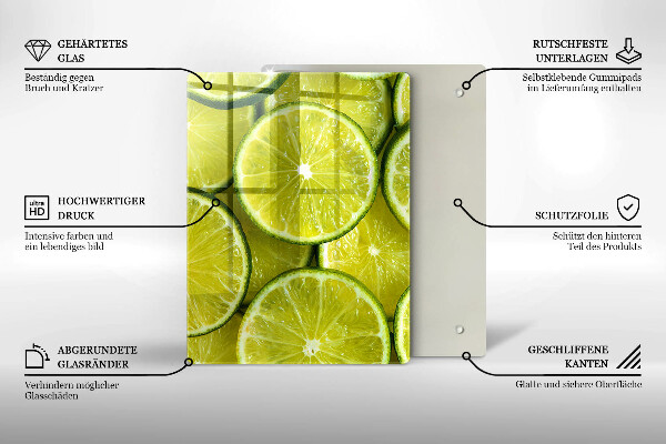 Cubre encimera Rodajas de lima