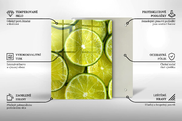 Cubre encimera Rodajas de lima