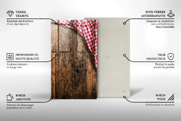 Cubre encimera Mesa de madera