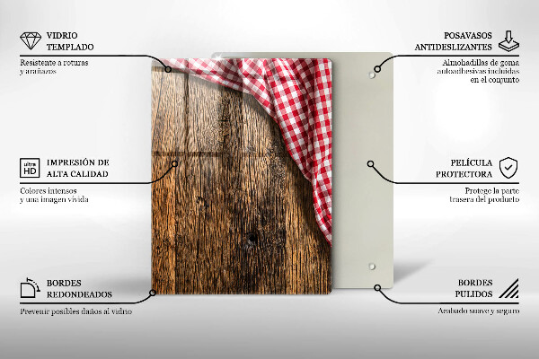 Cubre encimera Mesa de madera