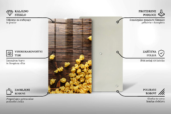 Cubre encimera Pasta en la mesa