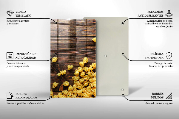 Cubre encimera Pasta en la mesa