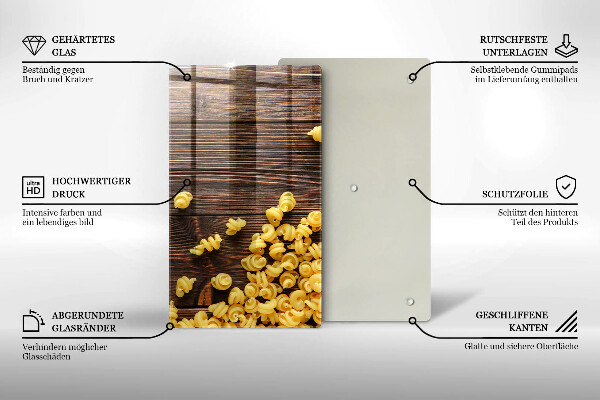 Cubre encimera Pasta en la mesa