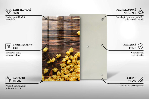 Cubre encimera Pasta en la mesa