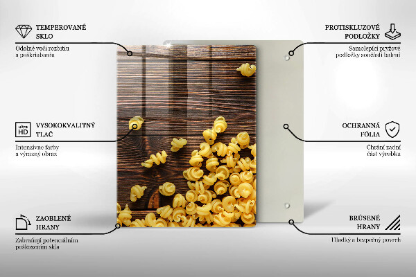 Cubre encimera Pasta en la mesa