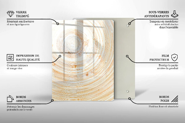 Cubre encimera Textura de madera