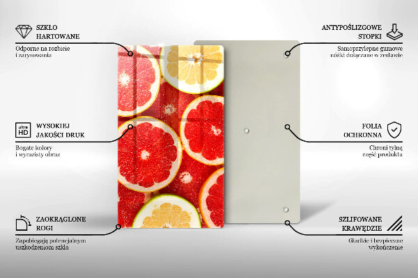 Cubre encimera Rodajas de pomelo