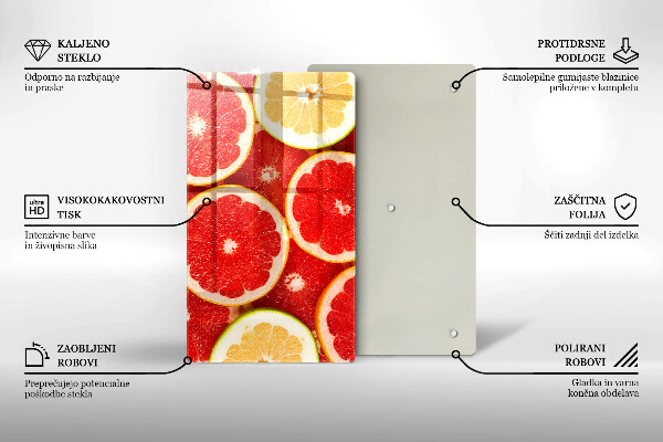 Cubre encimera Rodajas de pomelo