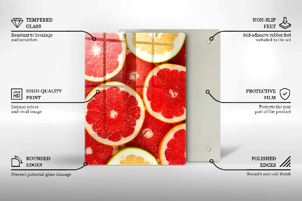 Cubre encimera Rodajas de pomelo