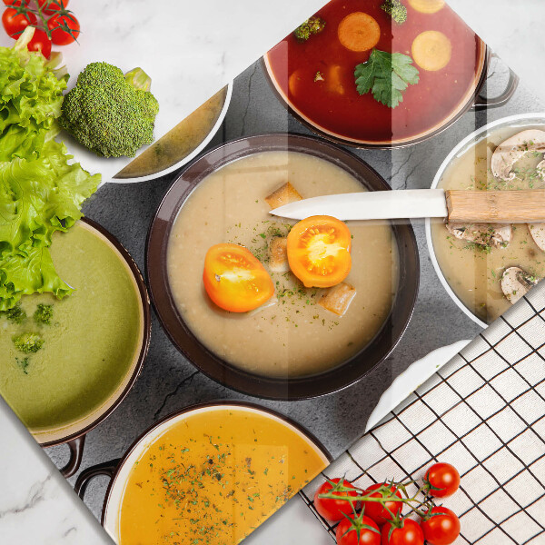 Cubre encimera Sopas coloridas