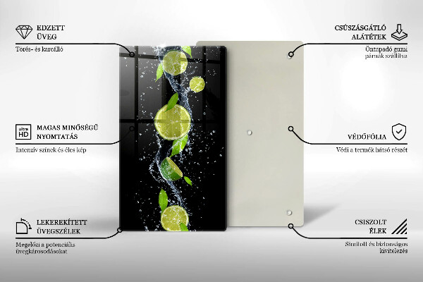 Cubre encimera Limas jugosas en agua