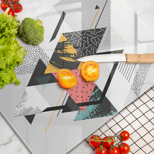 Cubre encimera Triángulos abstractos