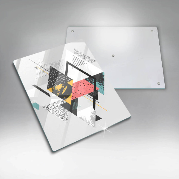 Cubre encimera Triángulos abstractos