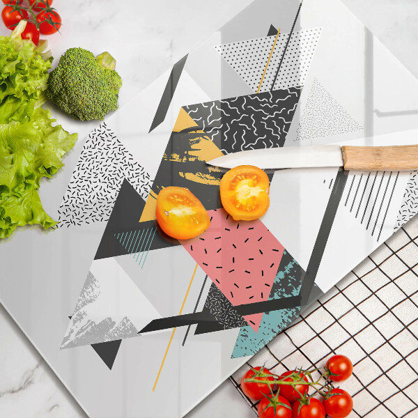 Cubre encimera Triángulos abstractos