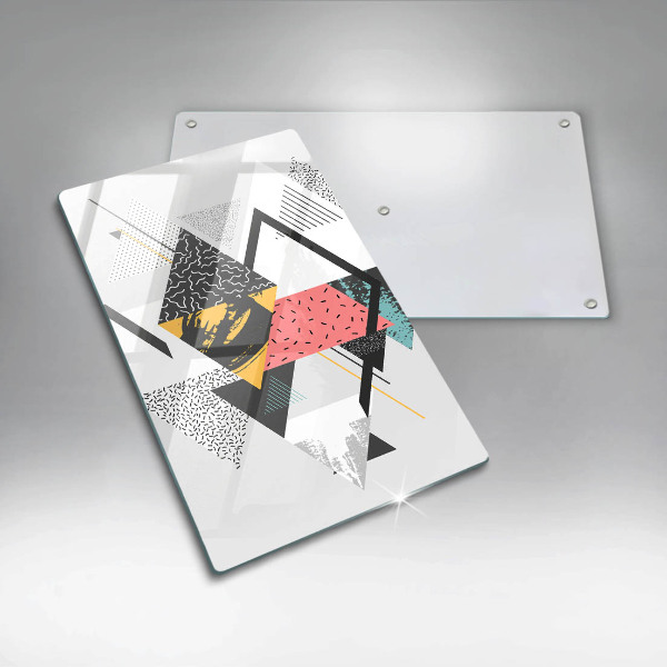 Cubre encimera Triángulos abstractos