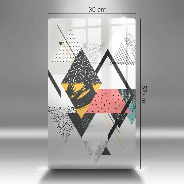 Cubre encimera Triángulos abstractos