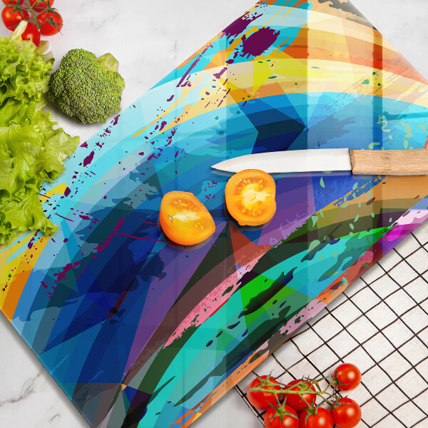 Cubre encimera Manchas de pintura coloridas