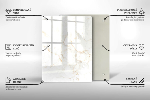 Cubre encimera Piedra de mármol elegante