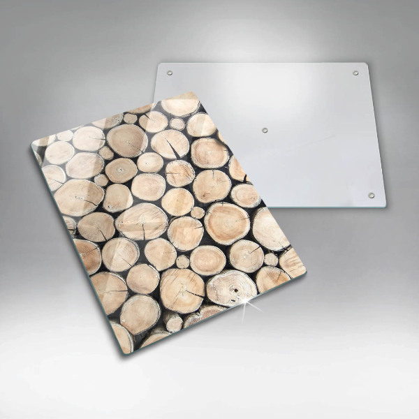 Cubre encimera Troncos de madera