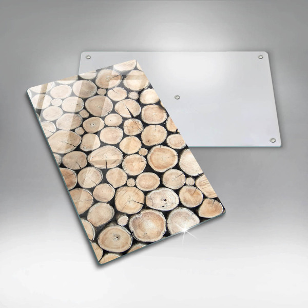 Cubre encimera Troncos de madera
