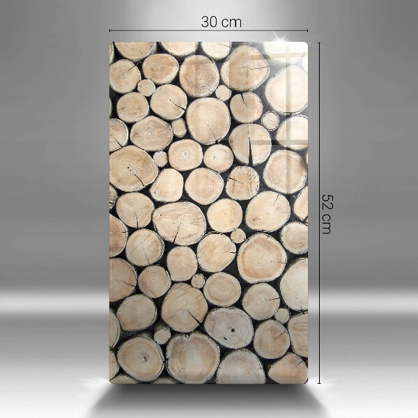 Cubre encimera Troncos de madera