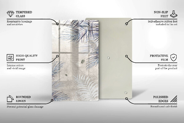 Cubre encimera Hojas sutiles