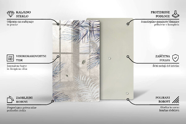 Cubre encimera Hojas sutiles