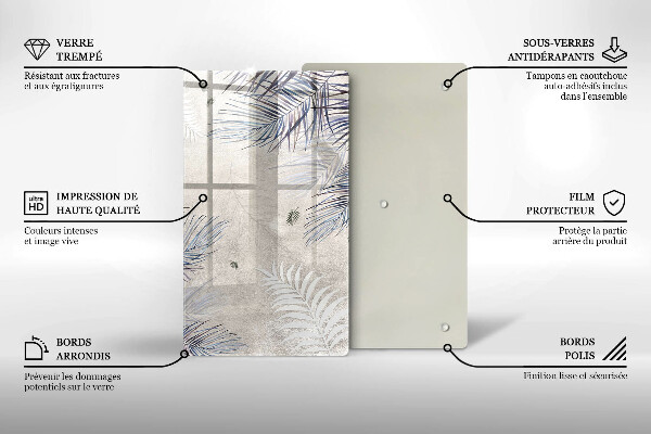 Cubre encimera Hojas sutiles